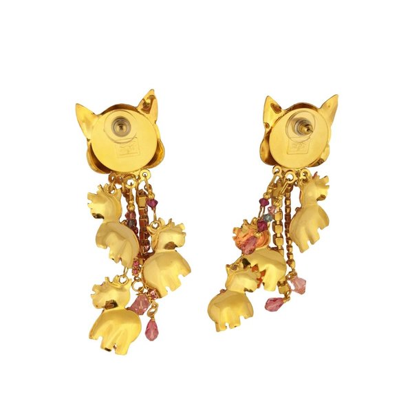 Lunch at the Ritz Earrings Couture This Little Piggy Whimsical Jewelry - Picture 5 of 7